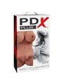Pdx Plus - Female Masturbator Torso Double Entry Caramel