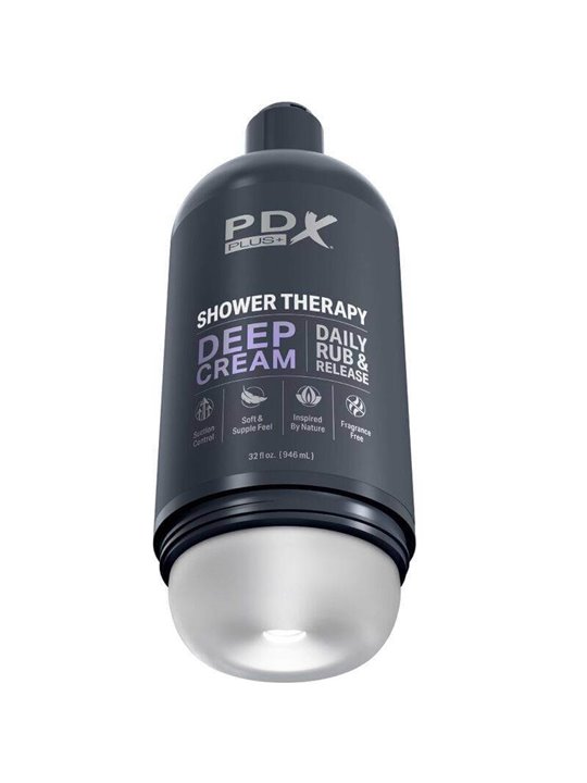 Pdx Plus - Stroker Masturbator Discreet Deep Cream Shampoo Bottle Design