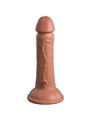 King Cock - Elite Realistic Silicone Dildo 15.2 CM Caramel