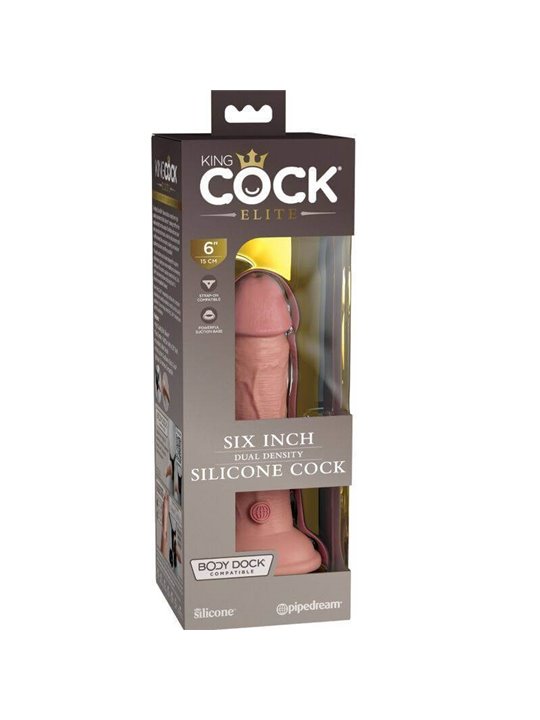 King Cock Elite - Dildo Realistico in Silicone 15,2 CM