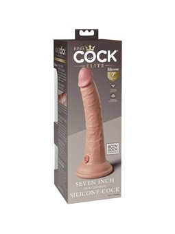 King Cock - Elite Realistic Silicone Dildo 17.8 CM