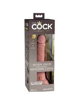 King Cock - Elite Realistic Silicone Dildo 17.8 CM