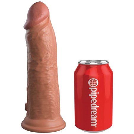 King Cock Elite - Dildo Realistico in Silicone 20,3 CM Caramello
