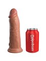 King Cock Elite - Dildo Realistico in Silicone 20,3 CM Caramello