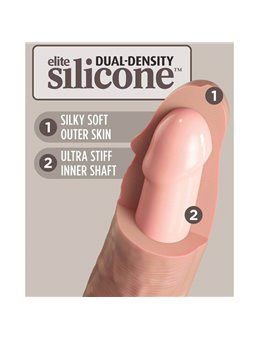 King Cock Elite - Dildo Realistico in Silicone 20,3 CM