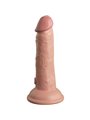 King Cock - Elite Realistic Dildo Vibrating & Silicone 15.2 CM