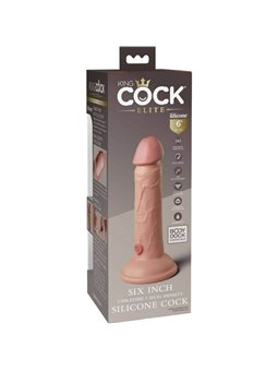 King Cock Elite - Dildo Realistico Vibrante 15.2 CM