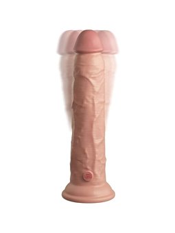 Pipedream King Cock - Vibratore Pene Silicone 24,8 Cm a Doppia Densità
