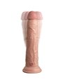 Pipedream King Cock - Vibratore Pene Silicone 24,8 Cm a Doppia Densità