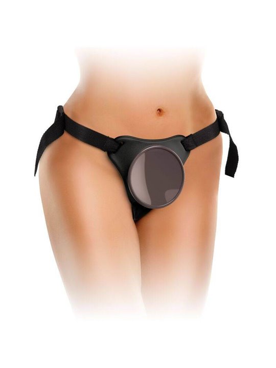 King Cock - Elite Comfy Adjustable Harness with Dildo 17.8 CM