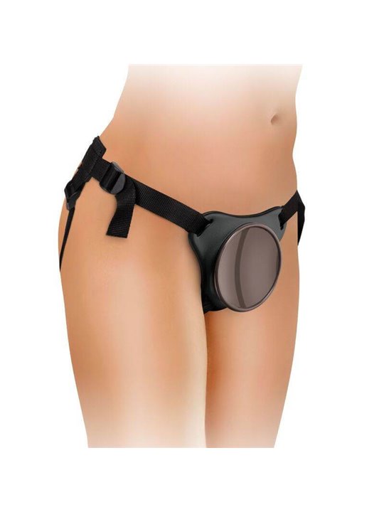 King Cock - Elite Comfy Adjustable Harness with Dildo 17.8 CM