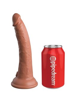 King Cock - Elite Comfy Adjustable Harness with Dildo 17.8 CM