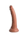 King Cock - Elite Comfy Adjustable Harness with Dildo 17.8 CM