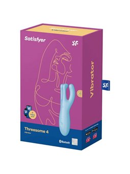 Satisfyer - Threesome 4 Vibrator App Blue