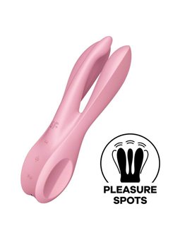 Satisfyer - Vibratore Threesome 1 Rosa