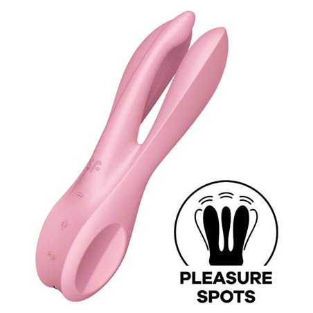 Satisfyer - Vibratore Threesome 1 Rosa