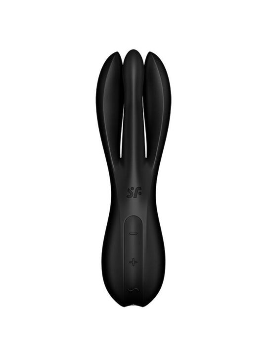 Satisfyer - Vibratore Threesome 2 Black