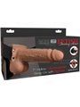 Fetish Fantasy Series - Adjustable Harness Realistic Penis with Balls Rechargeable and Vibrator 17.8 CM