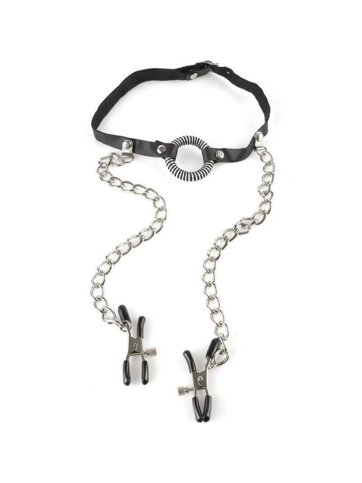 Fetish Fantasy Series - Gag With Nipple Clamps