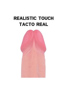 Rockarmy - Harness + Dual Density Tiger Realistic Dildo 14Cm