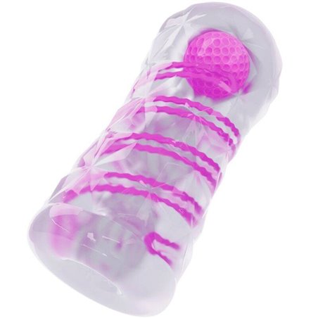 Pretty Love - Fantasy Male Masturbator With Internal Spiral And Balls Transparent