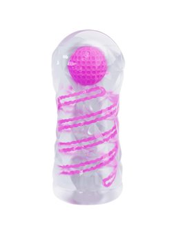 Pretty Love - Fantasy Male Masturbator With Internal Spiral And Balls Transparent