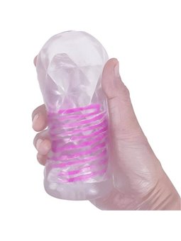 Pretty Love - Fantasy Male Masturbator With Internal Spiral And Balls Transparent