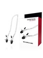 Darkness Metal Nipple Clams - Morsetti per Capezzoli in Metallo con Catena