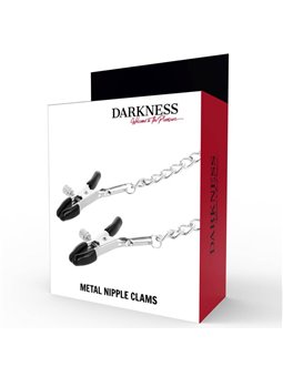 Darkness - Pinze Strizza Capezzoli Morsetti Nipple Regolabili Metal
