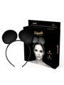 Coquette Chic Desire - Cerchietto con Orecchie di Topo - Nero