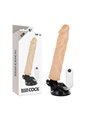 Basecock Twix - Vibratore Realistico con Ventosa 21x4x4 Cm 12 Velocità
