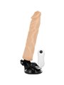 Basecock Twix - Vibratore Realistico con Ventosa 21X4X4 CM 12 Velocità