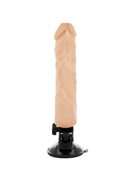 Basecock Twix - Vibratore Realistico con Ventosa 21X4X4 CM 12 Velocità