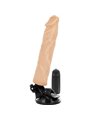 Basecock Twix - Vibratore Realistico con Ventosa 21X4X4 CM