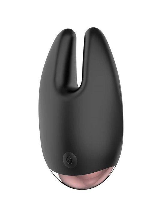 Coquette Chic Desire - Massaggiatore Clitorideo Doppio 10 Velocità - Nero/Oro