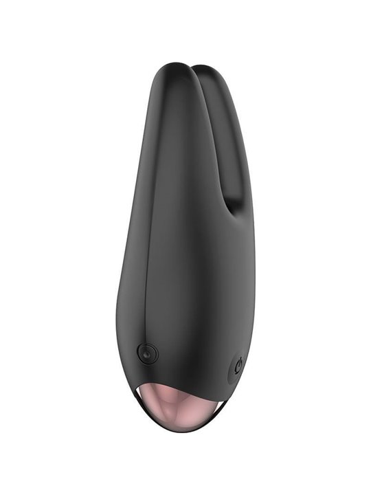Coquette Chic Desire - Massaggiatore Clitorideo Doppio 10 Velocità - Nero/Oro