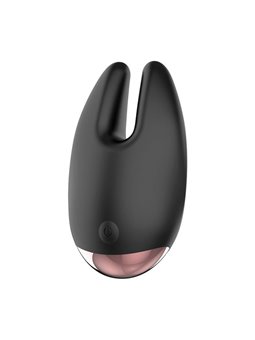 Coquette Chic Desire - Massaggiatore Clitorideo Doppio 10 Velocità - Nero/Oro