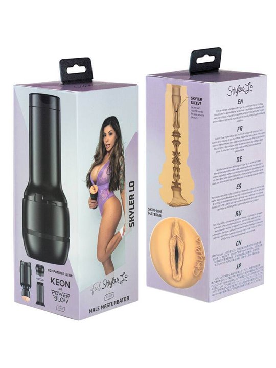 Kiiroo Feel - Masturbatore Vagina Realistica in Silicone di Skyler Lo