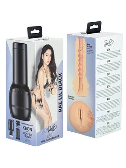 Kiiroo Feel - Masturbatore Vagina Realistica in Silicone di Rae Lil Black