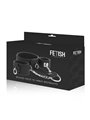 Fetish Submissive - Polsini e Collare in Pelle Vegana con Fodera in Neoprene