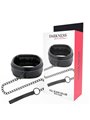Darkness - Black Collar with Leash