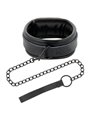 Darkness - Black Collar with Leash
