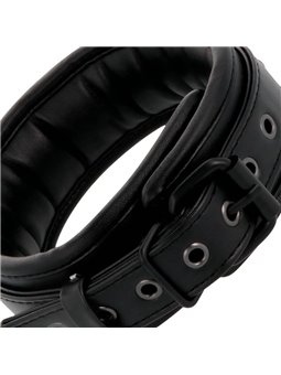 Darkness - Black Collar with Leash
