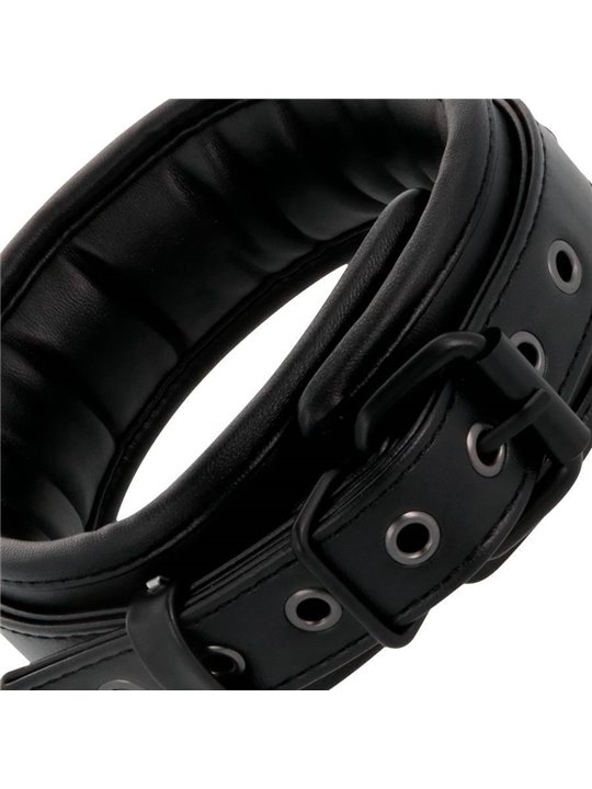 Darkness - Black Collar with Leash