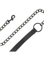 Darkness - Black Collar with Leash