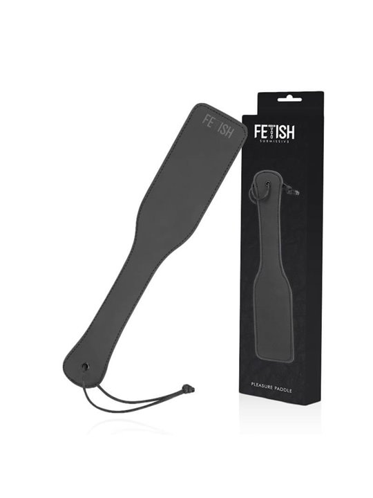 Fetish Submissive - Pagaia in Pelle Vegana Nera