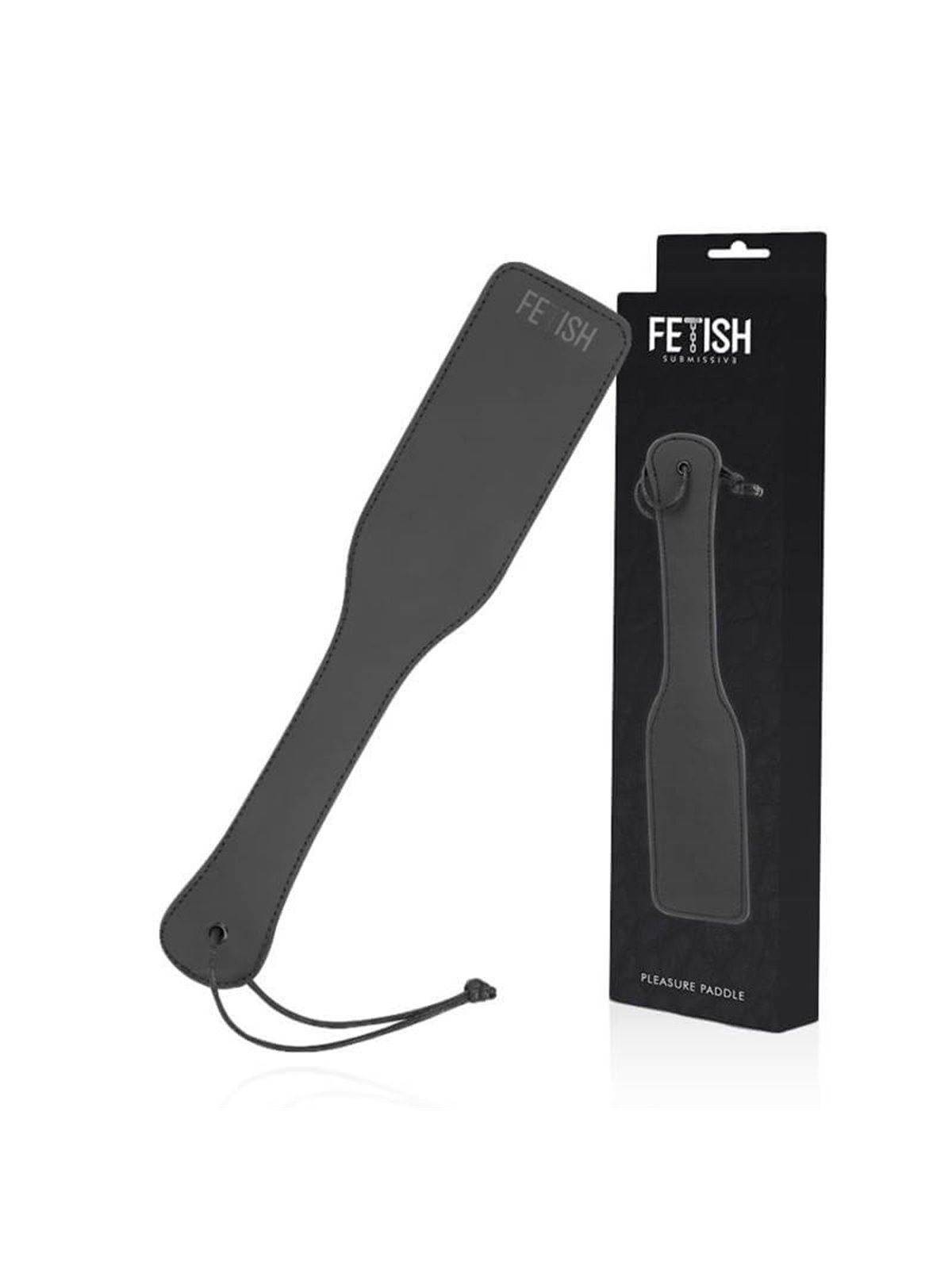 Fetish Submissive - Pagaia in Pelle Vegana Nera