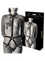 Coquette Chic Desire - Lingerie Set with Deluxe Nipple Covers