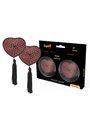 Coquette Chic Desire - Red / Black Nipple Covers