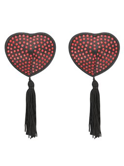 Coquette Chic Desire - Red / Black Nipple Covers